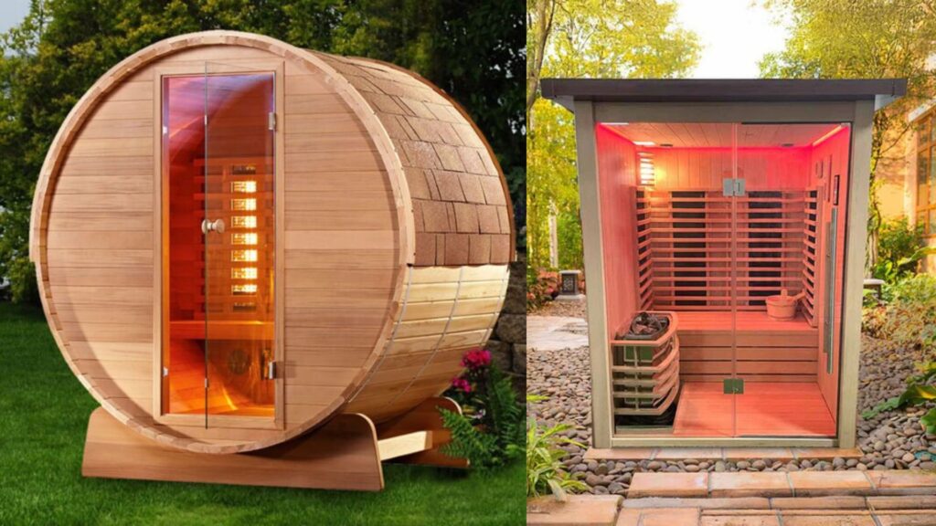 Outdoor Infrared Sauna