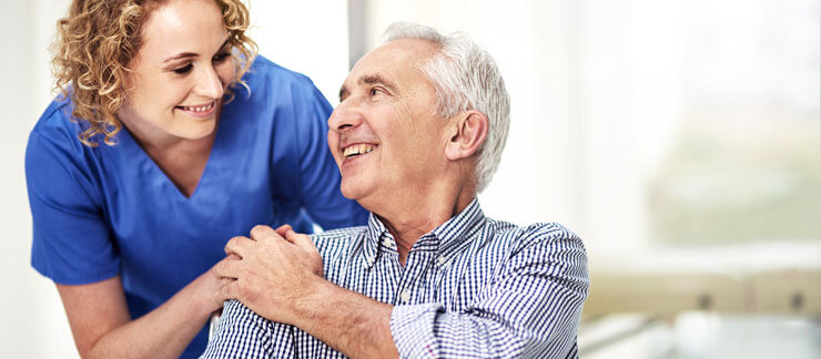Senior home health care services