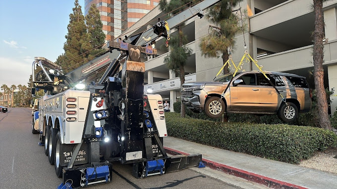 accident car towing